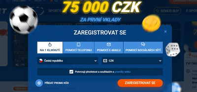 Jak vytvořit nový účet?